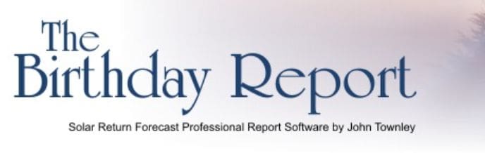 Birthday Report/Solar Return